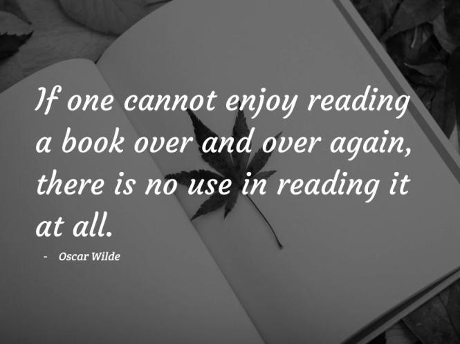 Oscar Wilde-reading quote